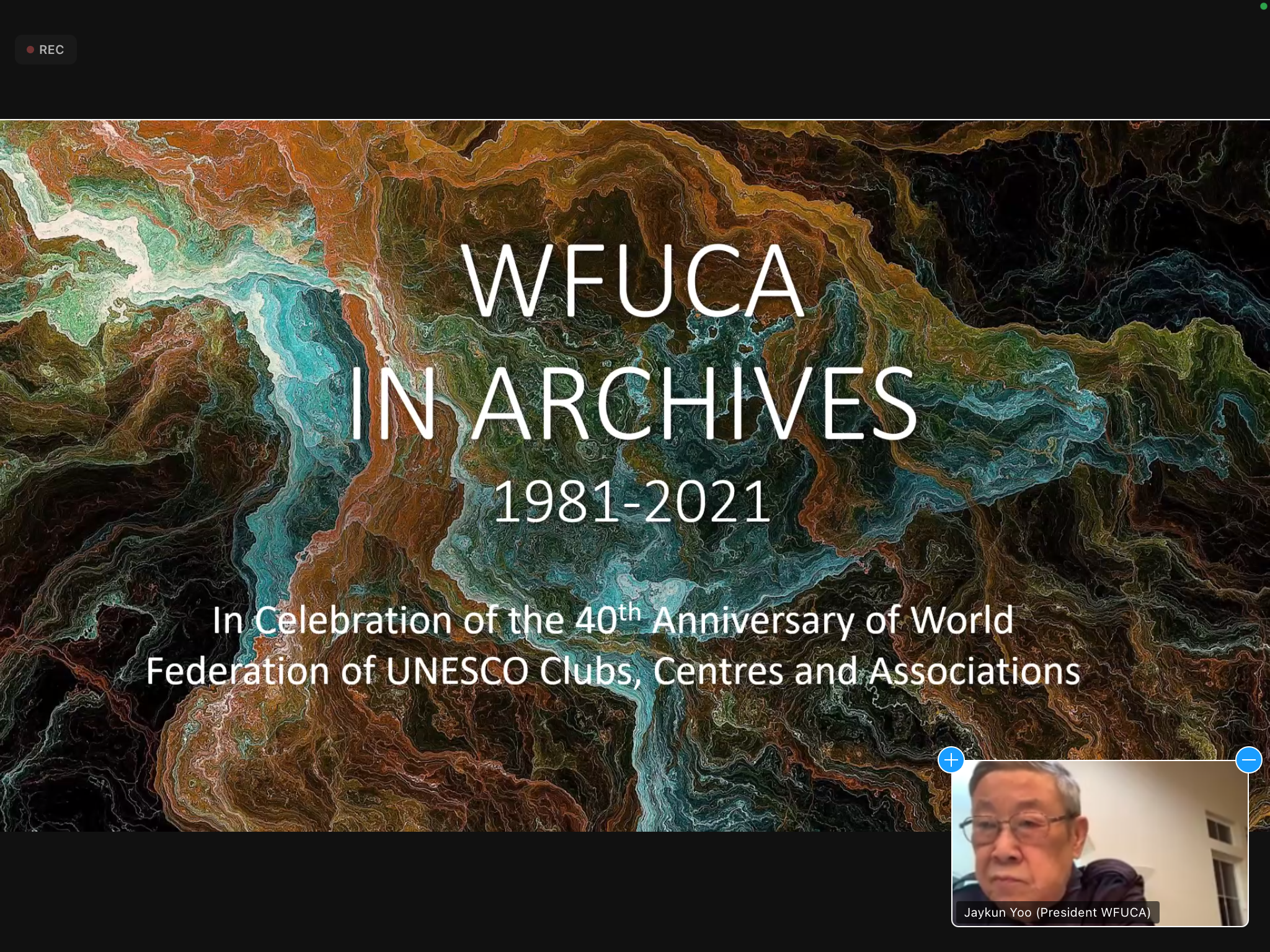 协会应邀参加联合国教科文组织协会世界联合会（WFUCA）成立40周年庆典 